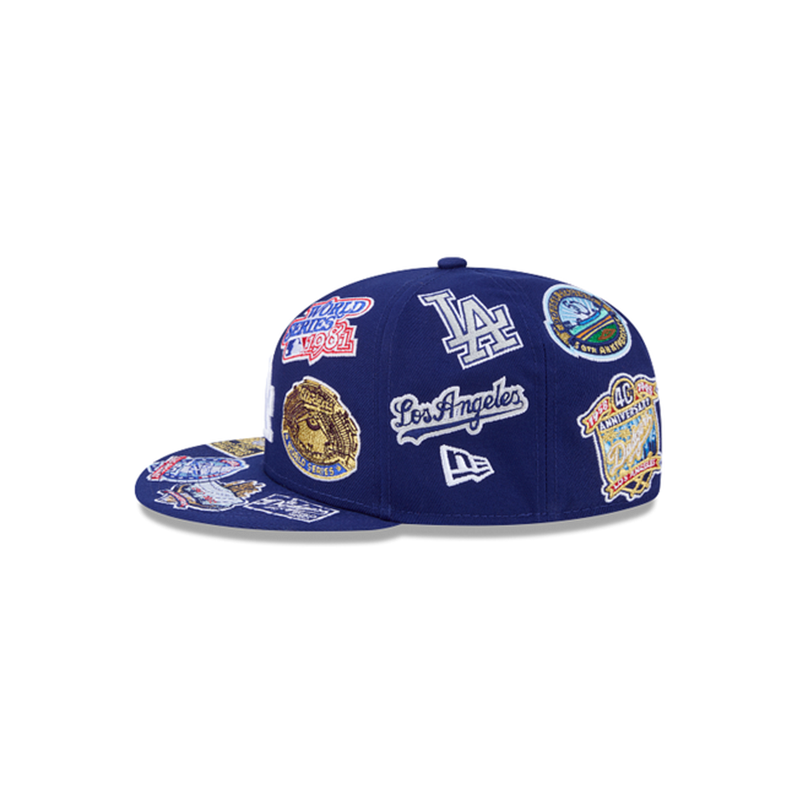 New Era Los Angeles Dodgers MLB All Over Team 59FIFTY - Blue/White