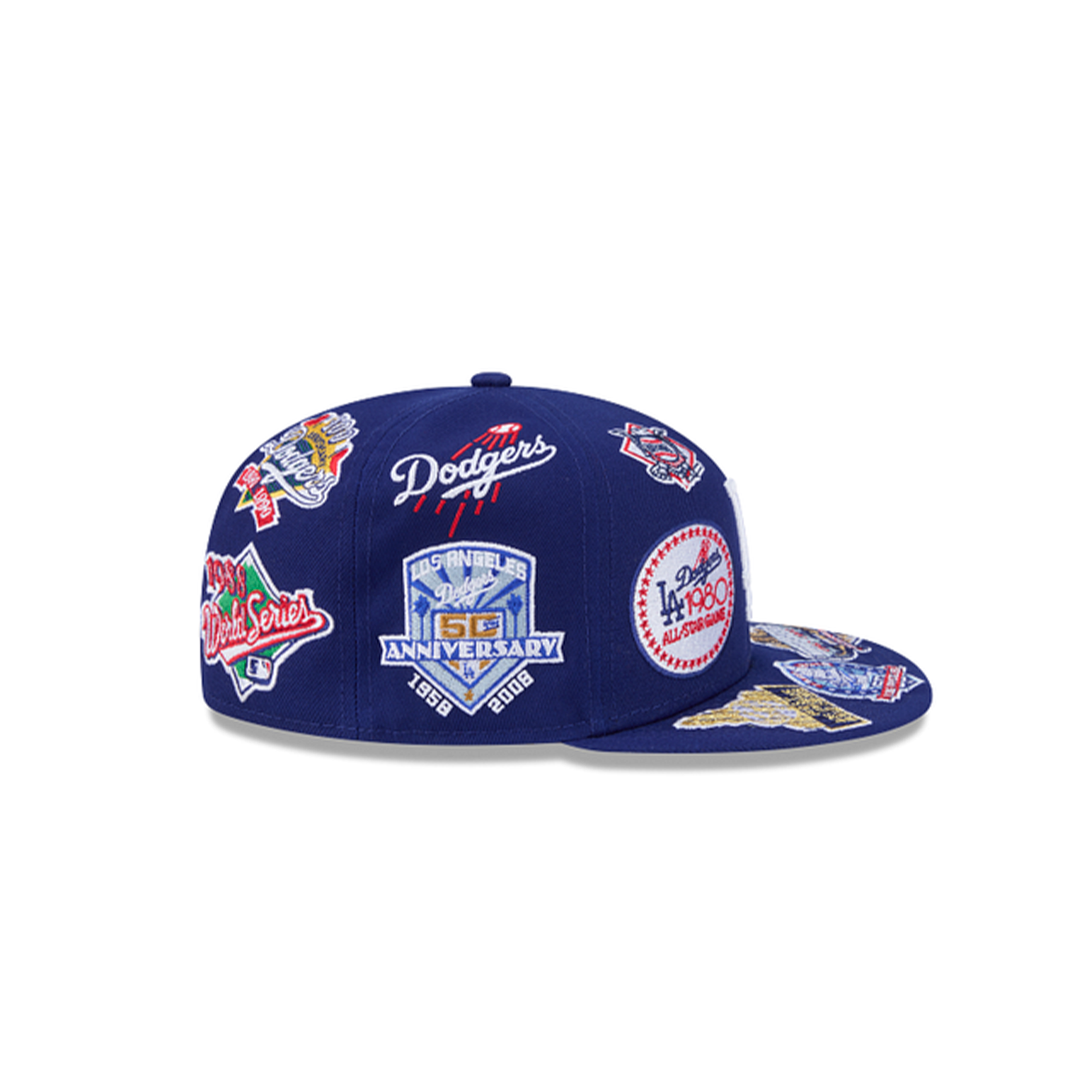 New Era Los Angeles Dodgers MLB All Over Team 59FIFTY - Blue/White