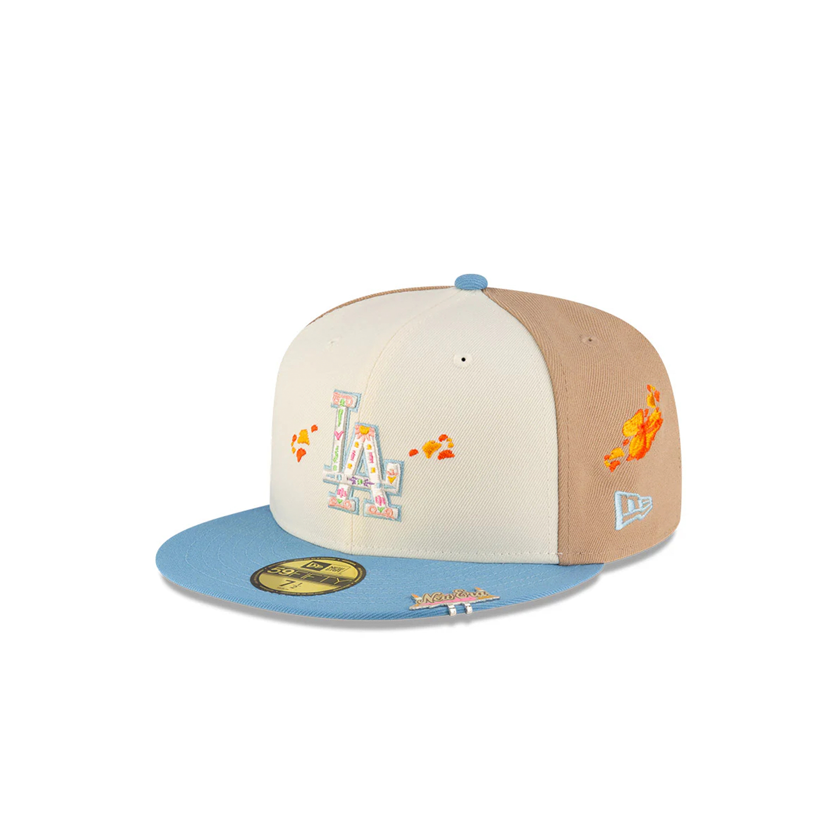 New Era New Era Los Angeles Dodgers Día de Muertos 59FIFTY - Beige / Azul
