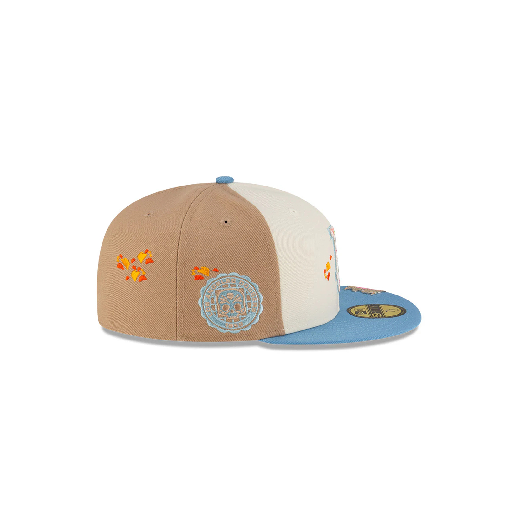 New Era New Era Los Angeles Dodgers Día de Muertos 59FIFTY - Beige / Azul