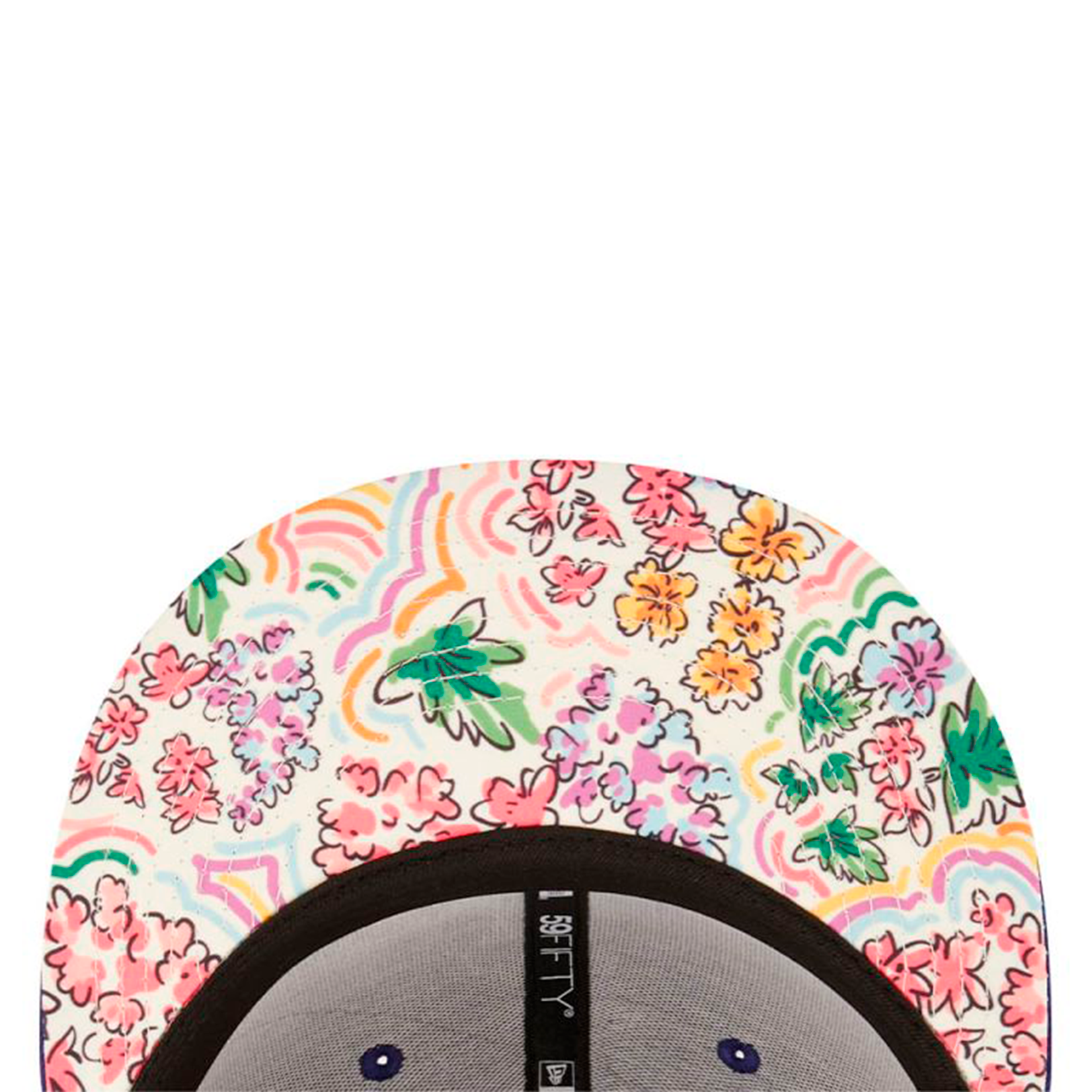 New Era Los Angeles Dodgers Watercolor Floral 59FIFTY - Blue/White