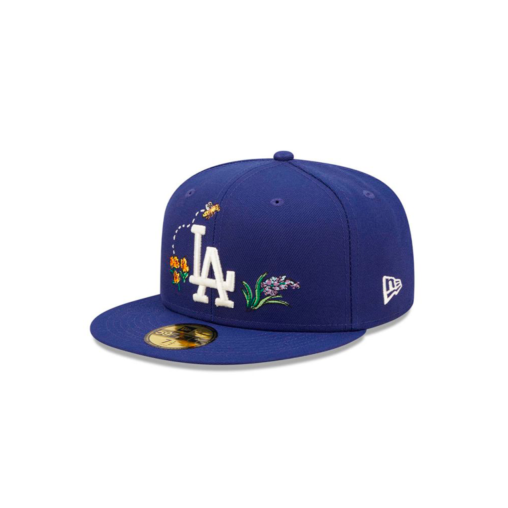 New Era Los Angeles Dodgers Watercolor Floral 59FIFTY - Blue/White