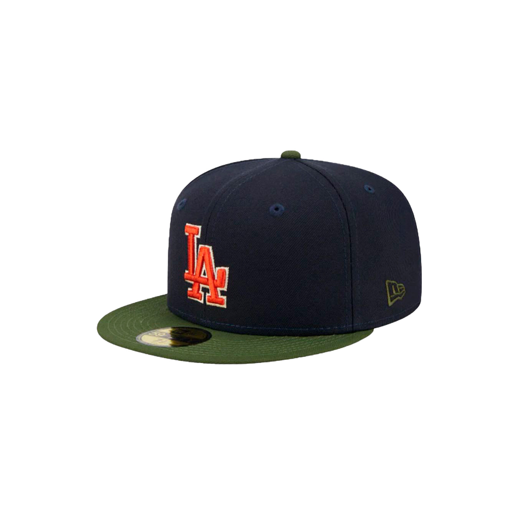 New Era Gorra Los Angeles Dodgers MLB Sprouted 59FIFTY Navy/Olive