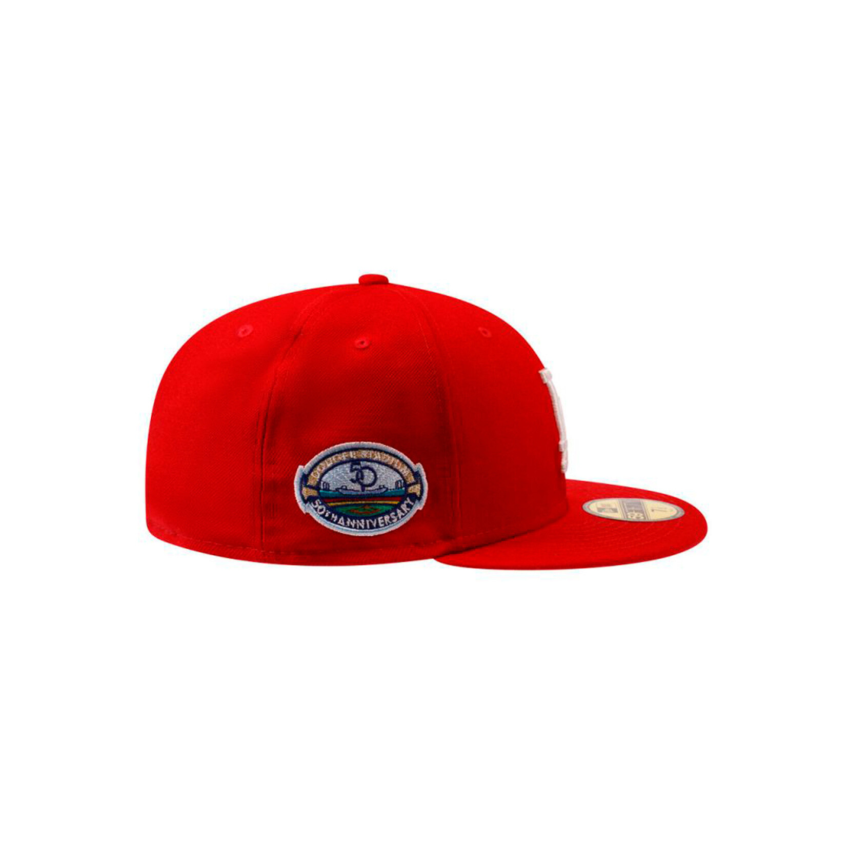 New Era Gorra New Era Los Angeles Dodgers 50th Anniversary - Red / White