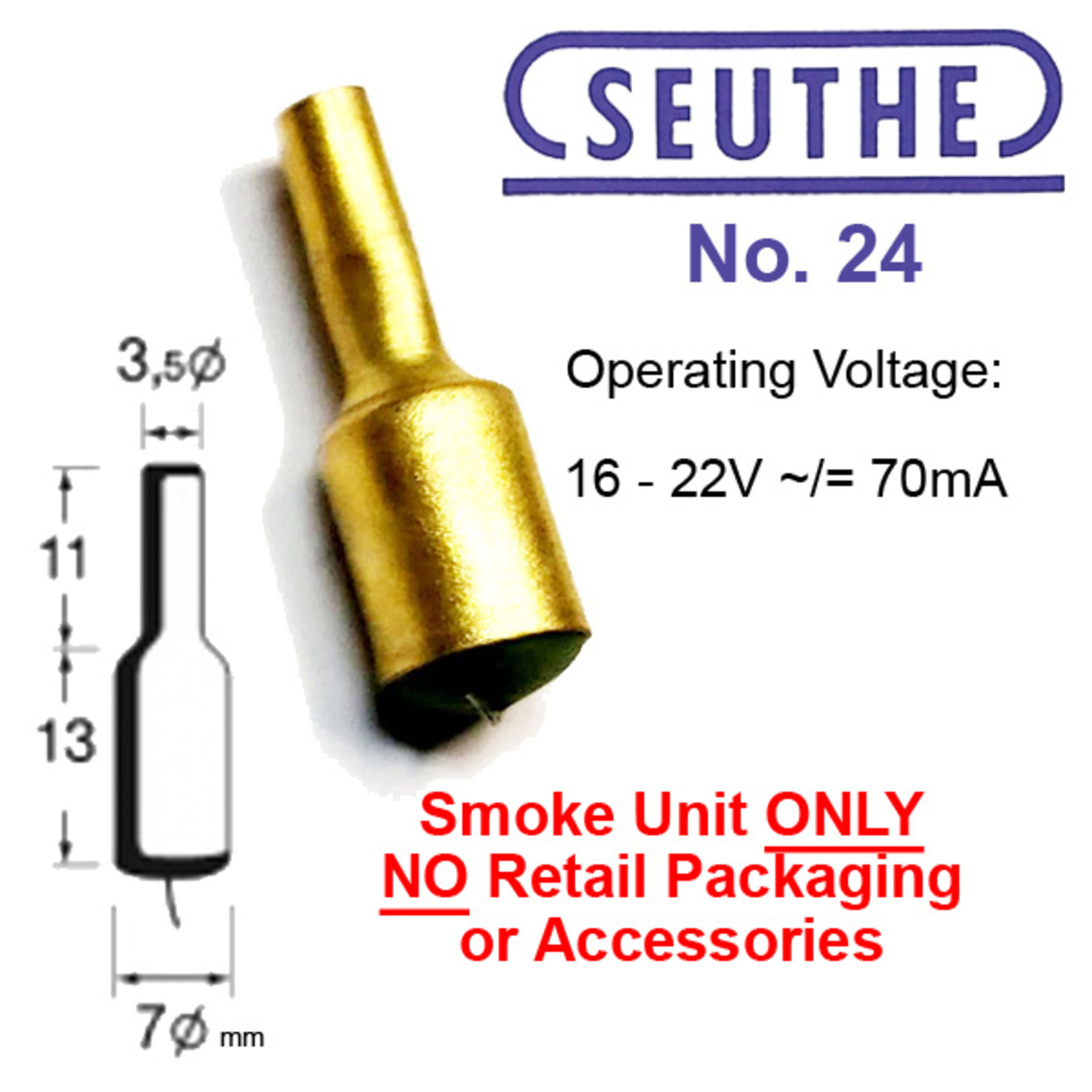 Seuthe Seuthe 24B Smoke Generator ONLY