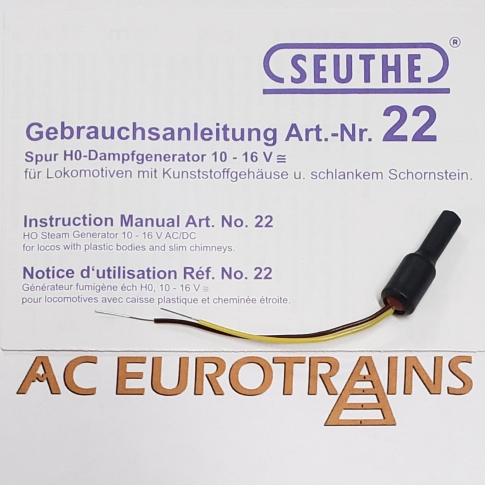 Seuthe Seuthe 22E Smoke Generator ONLY