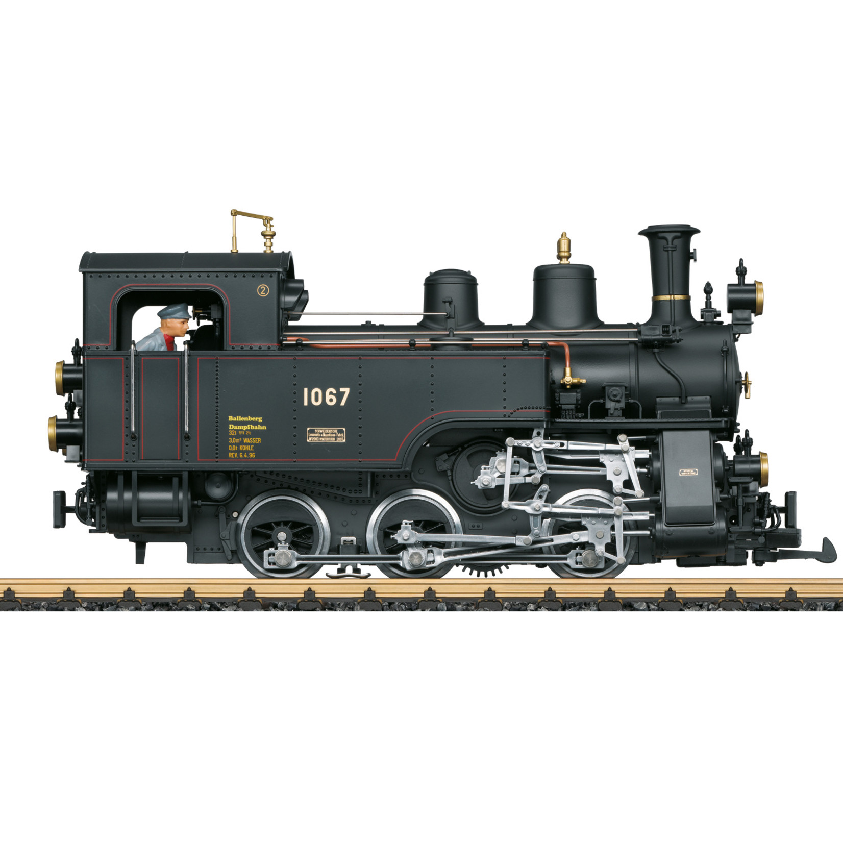 LGB LGB 20275 HG 3/3 Steam Locomotive BDB