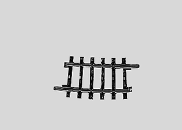 Märklin Märklin 2224 K-Track Curve 7° R360mm Bx/10