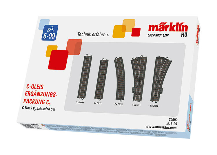 Märklin Märklin 24902 C-Track Extension Set C2