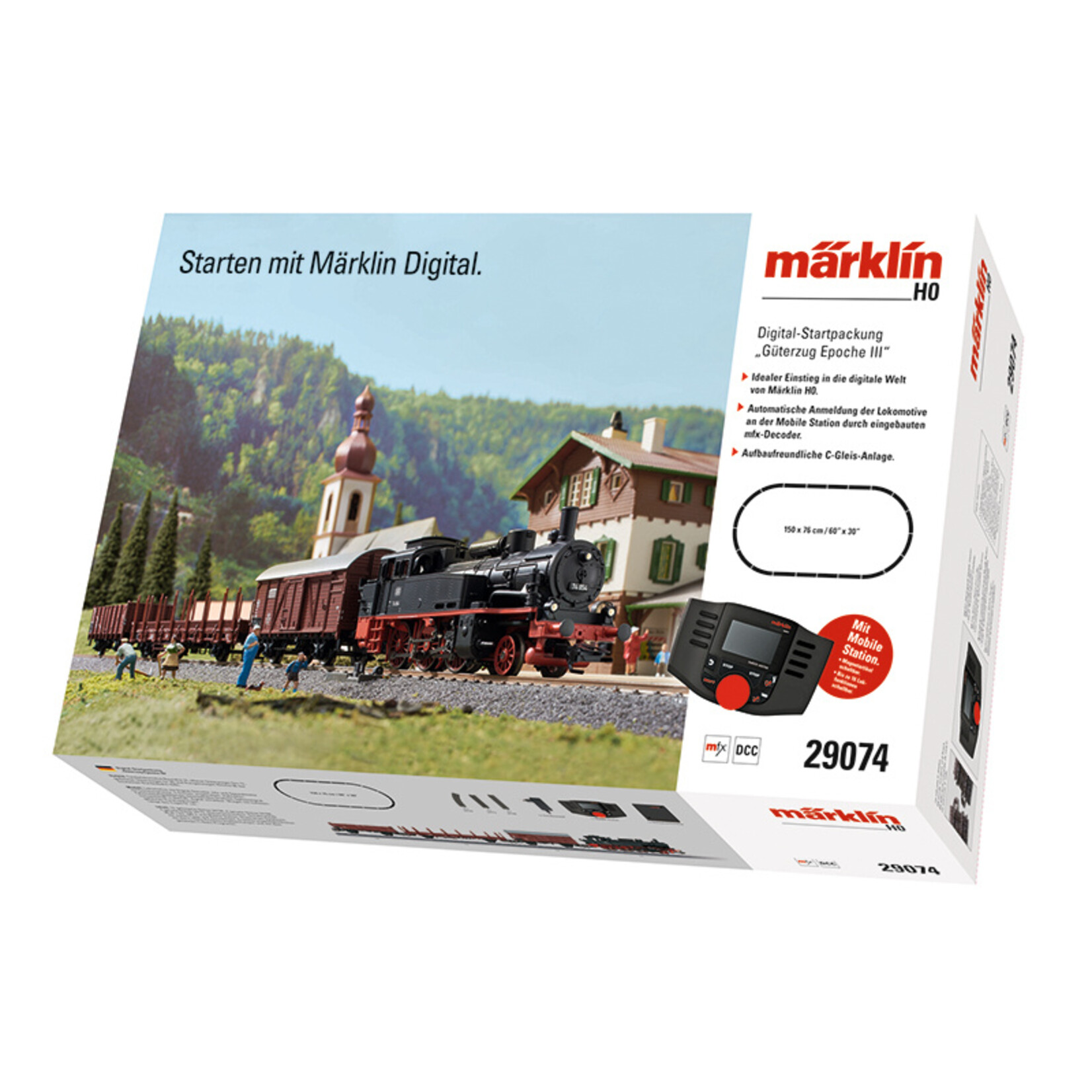 Märklin Märklin 29074 H0 Era III Freight Train Starter Set