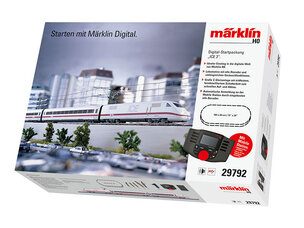 Märklin Märklin 29792 H0 Dgtl "ICE 2" Starter Set w/Mobile Station
