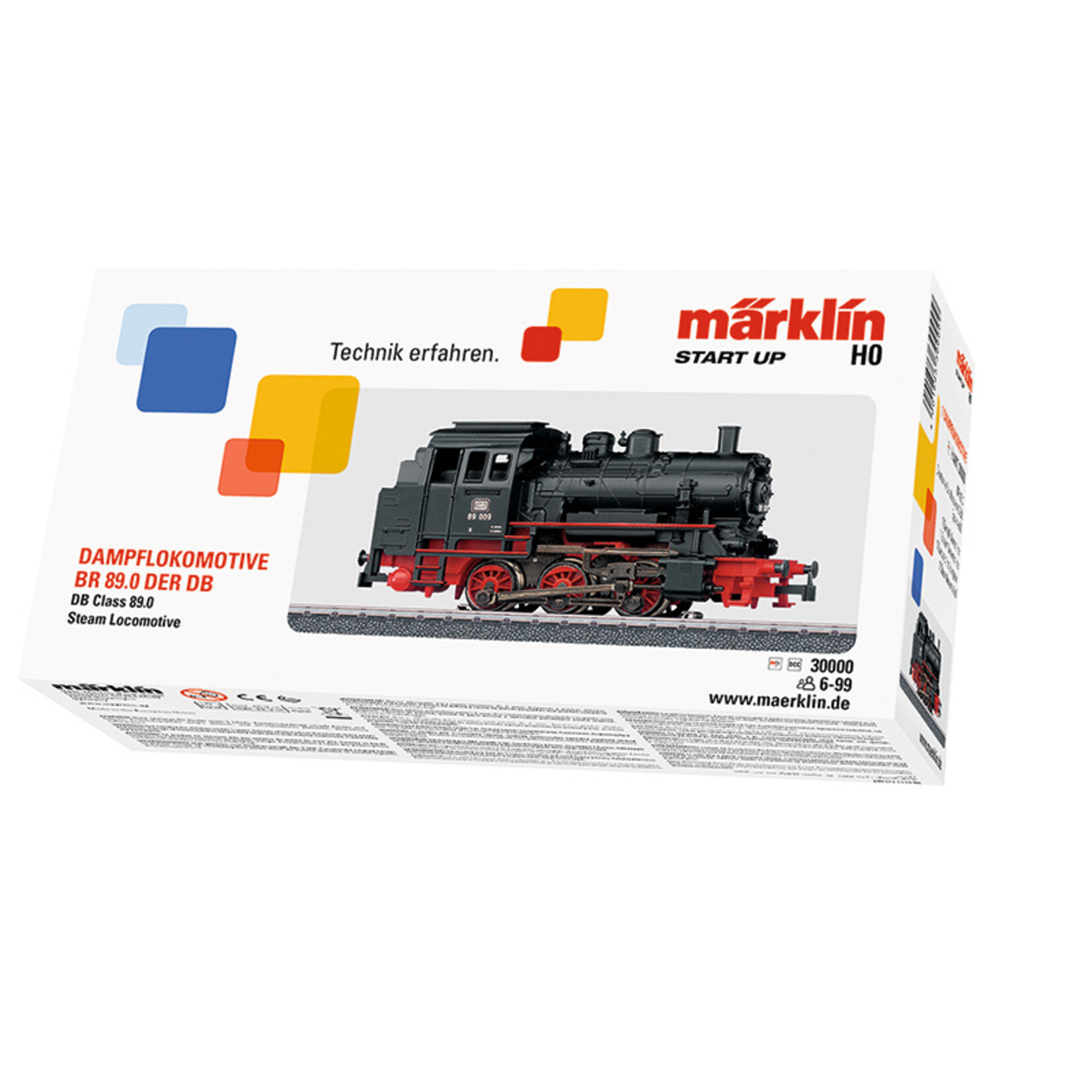 Märklin Märklin 30000 H0 Steam Loco cl 89.0 DB