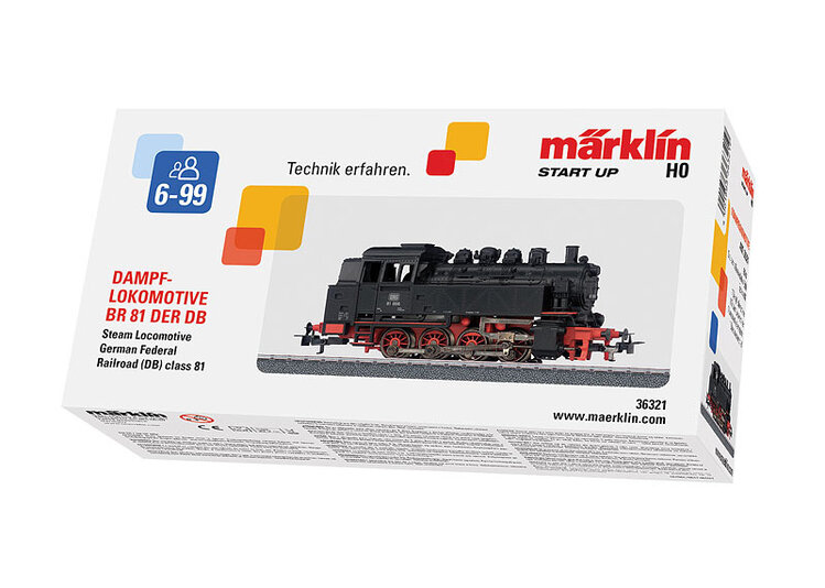 Märklin Märklin 36321 H0 Steam locomotive class 81, DB