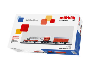 Märklin Märklin 44752 H0 Fire Dept Recovery Crane Car Set (Start Up)