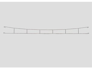 Märklin Märklin 70253 H0 Catenary Wire Section 253 mm/9-15/16" (5)