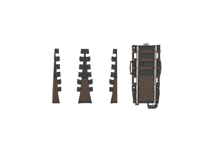 Märklin Märklin 74871 C-Track Turntable Extension Set