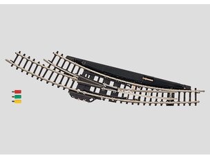 Märklin Märklin 8569 z-Track Curved Right Turnout R195 mm 30° Remote