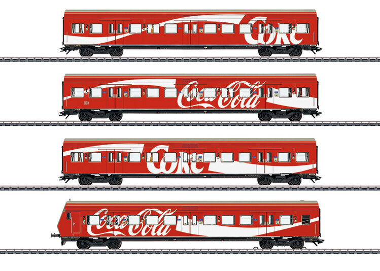 Märklin Märklin 43890 H0 Pass.car set "Coca Cola"
