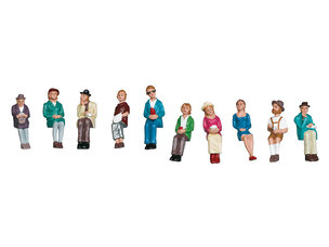 Märklin Märklin 56404 Spur 1 Seated Passengers Group of 10 Figures