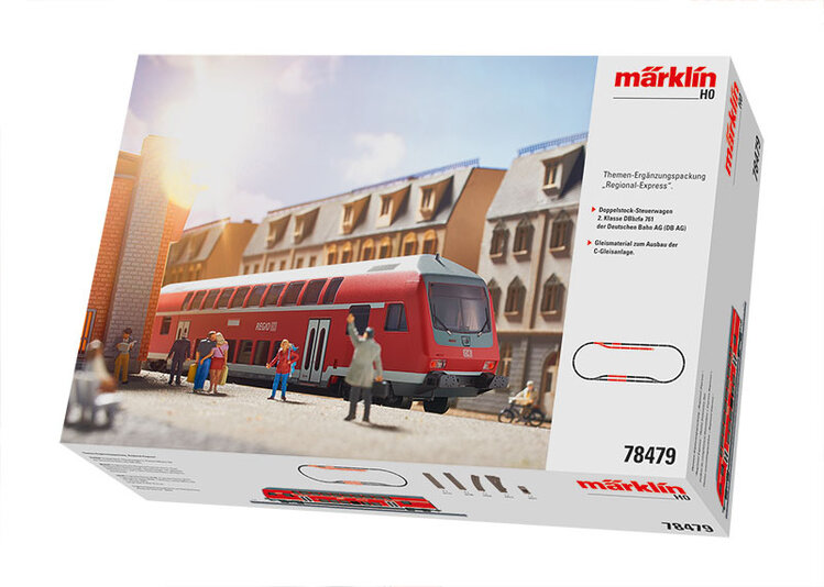 Märklin Märklin 78479 H0 Regional-Express Theme Extension Set, Era VI