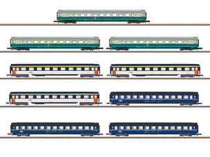 Märklin Märklin 87408 z Passenger Cars Car Display