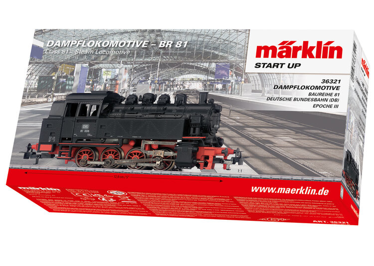 Märklin Märklin 36321 H0 Steam locomotive class 81, DB