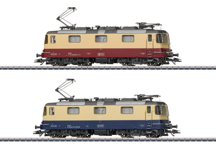 Märklin Märklin 37300 H0 Re 421 Double Elec.Loco Set