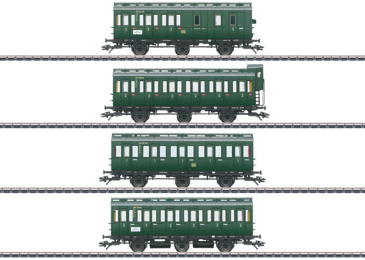 Märklin Märklin 42046 H0 Compartment Car Set DB
