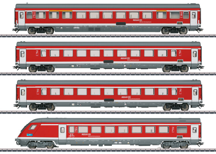 Märklin Märklin 42988 H0 Munich-Nbg.Exp.Pass.Car Set 1