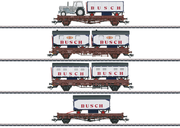 Märklin Märklin 45040 H0 Circus Busch Freight Car Set