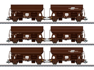 Märklin Märklin 46308 H0 Hinged Roof car Set ÖBB