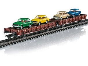 Märklin Märklin 46404 H0 DAF 66 flat car set NS