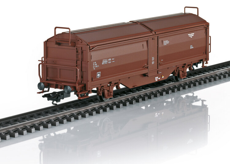 Märklin Märklin 47302 H0 NSB Slid.Roof /- Wall Car Set