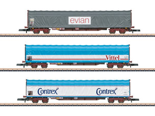 Märklin Märklin 82427 z SNCF Sliding Tarp Car Set