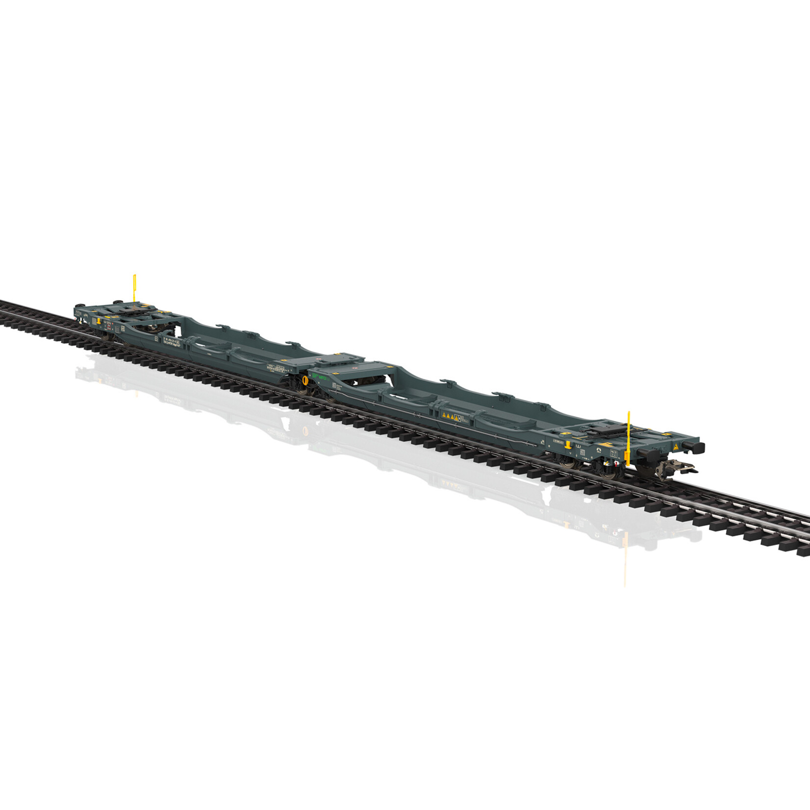 Märklin Märklin 47472 Type Sdggmrss Double Deep Well Flat Car