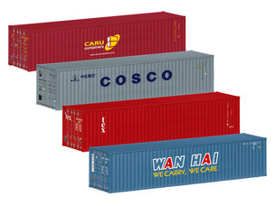 Märklin Märklin 76552 40-Foot Container Set Märklin Märklin 76552 40-Foot Container Set