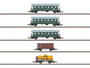Märklin Märklin 87503 Rügen Sunbathers Mixed Use Train Car Set Märklin Märklin 87503 Rügen Sunbathers Mixed Use Train Car Set