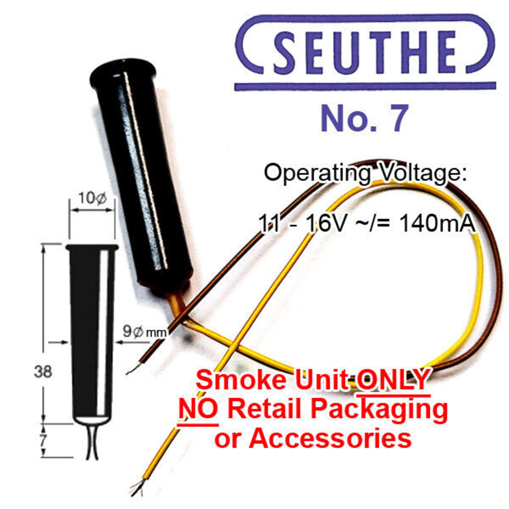 Seuthe Seuthe 7B Smoke Generator ONLY