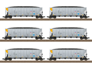 Trix H0 24903 UP Hopper Car Set (6)