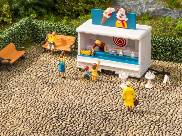 Noch Noch 60326 Spur H0 Struktur-Platz Dorfplatz 15.5cm x 21cm