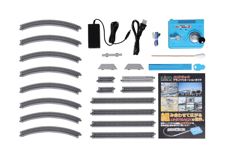 Kato Kato N 20-582 M1 Track Starter Set Oval w/Kato Power Pack (US)