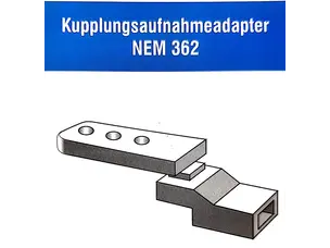 Rietze Rietze 85502 H0 Coupler Adapter Kupplungsaufnahmeadapter NEM 362