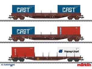 Märklin Märklin 47119 H0 SNCB Container Car St., E. IV