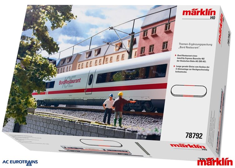 Märklin Märklin 78792 H0 Bord Restaurant Theme Extension Set for ICE2