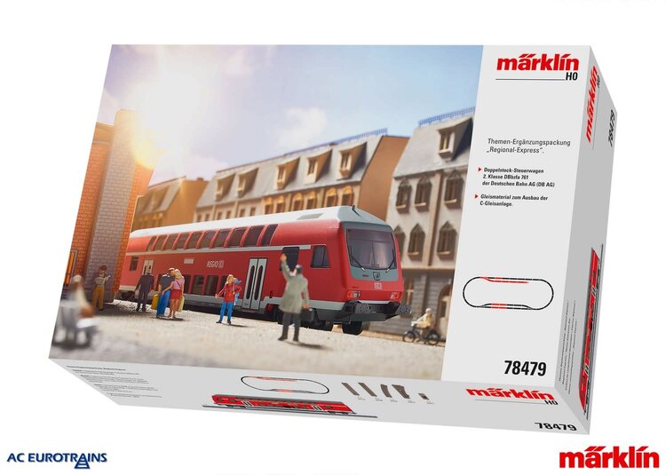 Märklin Märklin 78479 H0 Regional-Express Theme Extension Set, Era VI
