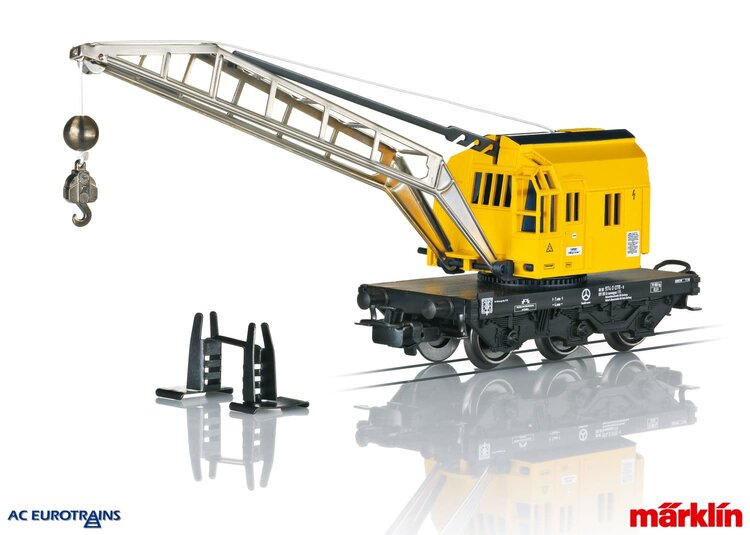 Märklin Märklin 4671 H0 Crane car w/operat. crane