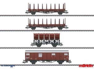 Märklin Märklin 46662 H0 DB Frt. Car Set, Era III