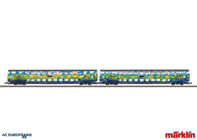 Märklin Märklin Z 87306 "Touristik” 1 Bi-Level Car Set