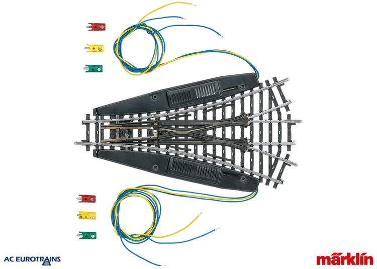 Märklin Märklin 2270 K-Track 3-Way Turnout R424.6mm
