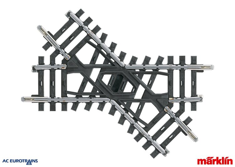 Märklin Märklin 2258 K-Track Crossing 45° 90mm